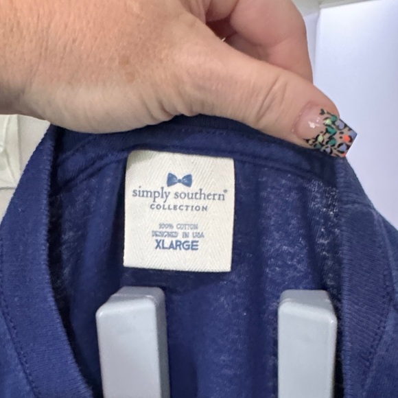 Simply Southern Classic Navy Tee - Picture 5 of 7